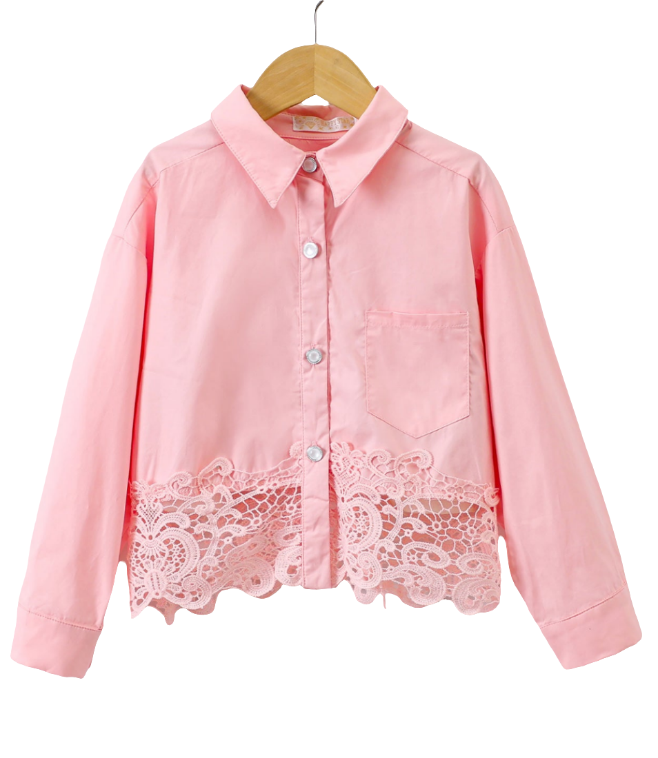 Chemisier avec dentelle