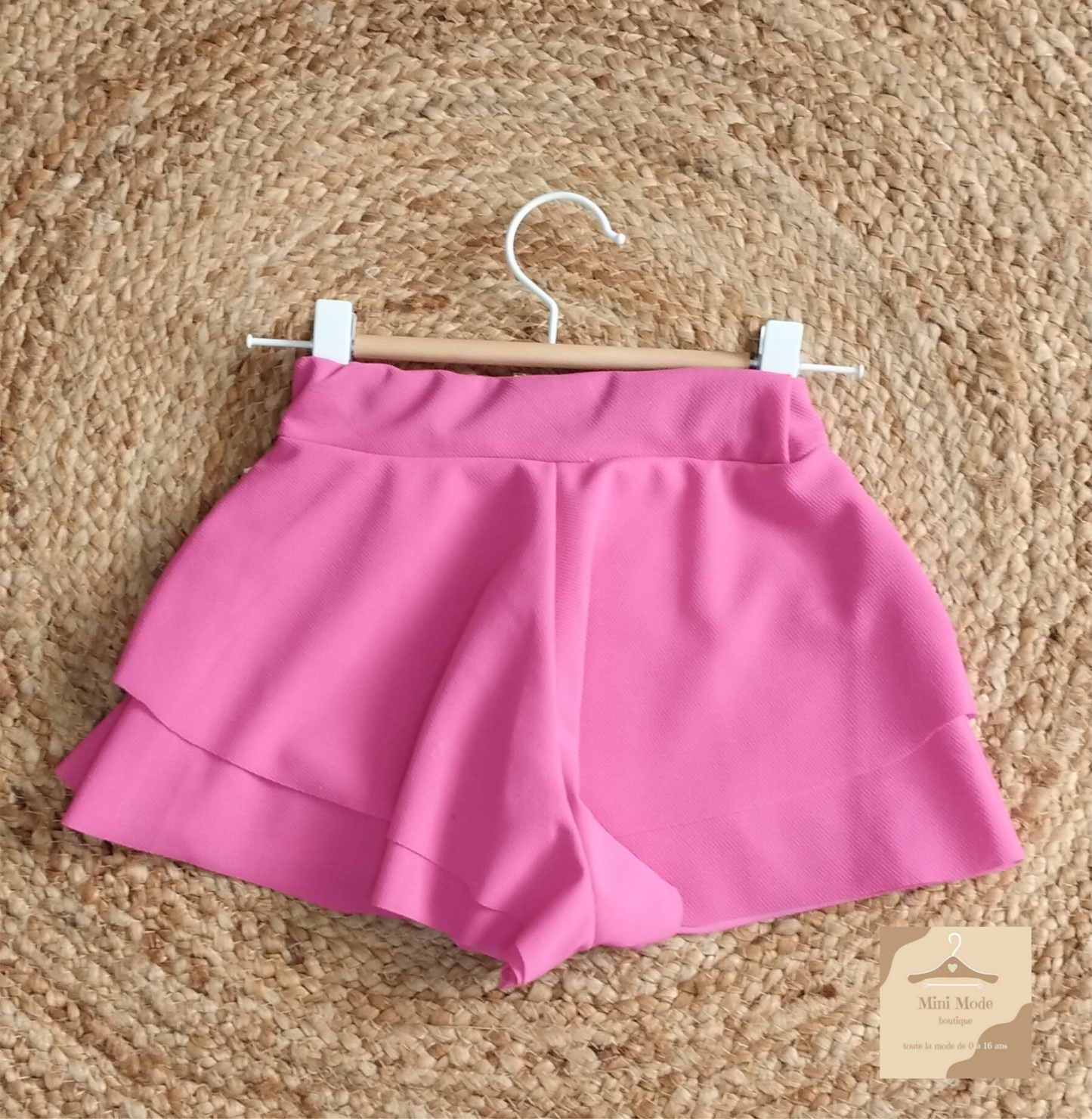 Jupe short must-have garde-robe enfant