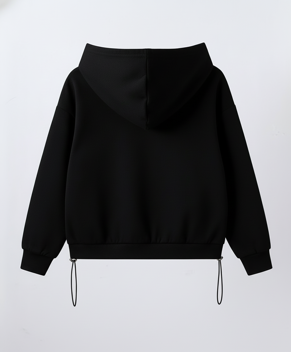 🎀 Sweat fille à capuche nœud rose – Chic & tendance 🎀