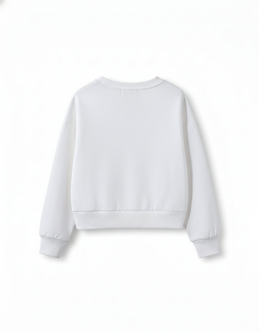 ✨ Sweat fille nœud scintillant  ✨
